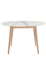 Eppie Round Dining Table Stone Top 120 Dia Eppie Round Dining Table Stone Top 120 Dia